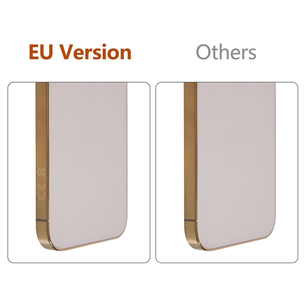 Для iPhone 13 6,1 дюйма Задняя крышка аккумуляторного отсека+Рамка средней пластины+Замена боковых кнопок (Версия ЕС)