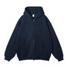 Fall Winter Men's Fleece Lined Hoodie, Thickened Zip Up Sweatshirt