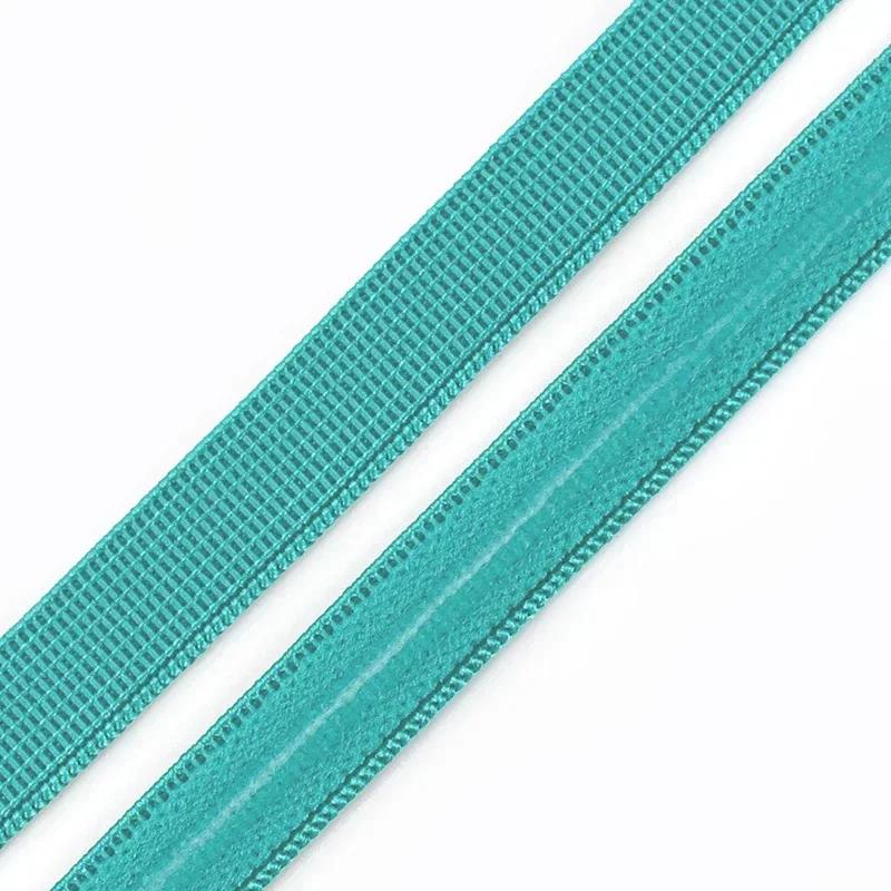 Meetee 10-50M 10мм Нескользящие Эластичные Ленты Силиконовые Ленты для Бюстгальтера Нижнего Белья Плечевого Ремня Швейные Резиновые Ленты Швейная Фурнитура