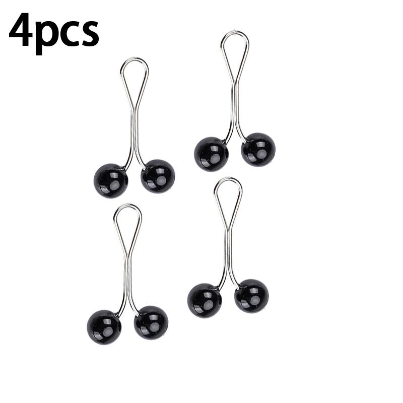 New U-Shaped Pearl Brooch Fixed Straps Anti Slip Scarf Pin DIY Sewing Multi-Purpose Scarf Adjuster Lady Fixed Pins