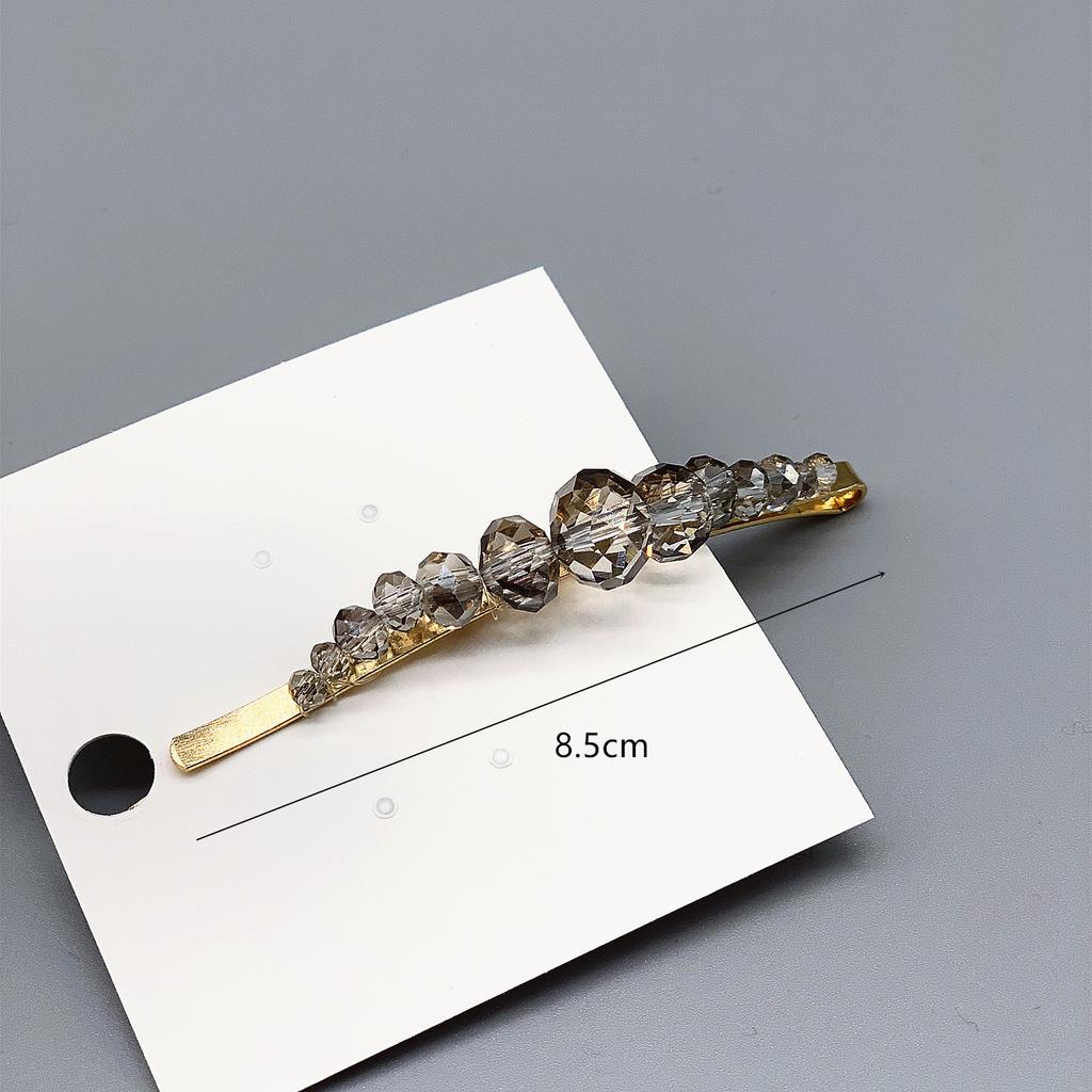 Rhinestone Hair Clip Duckbill Triangle