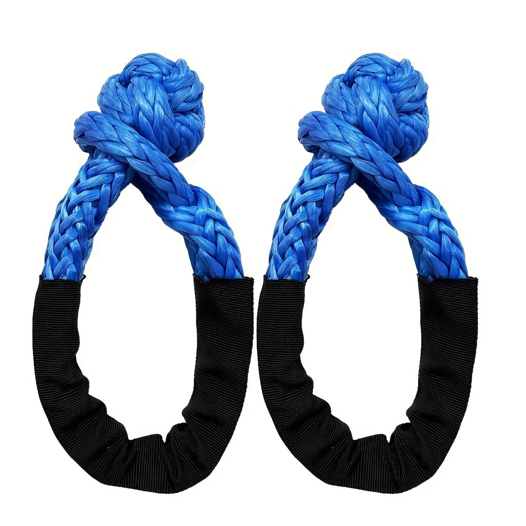 37000lbs, Soft Shackle Atv Utv Tow Trailer Hook U Hook Winch Rope Knot Polyethylene Rope Rescue Refitting Rescue Tools