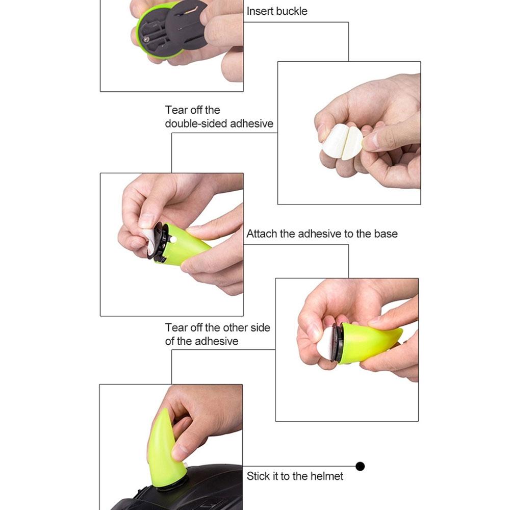 Мотошлем Full Face с рогами Дьявола Шлем для бездорожья Мотокросса Аксессуары Декоративный головной убор Автомобильный стайлинг