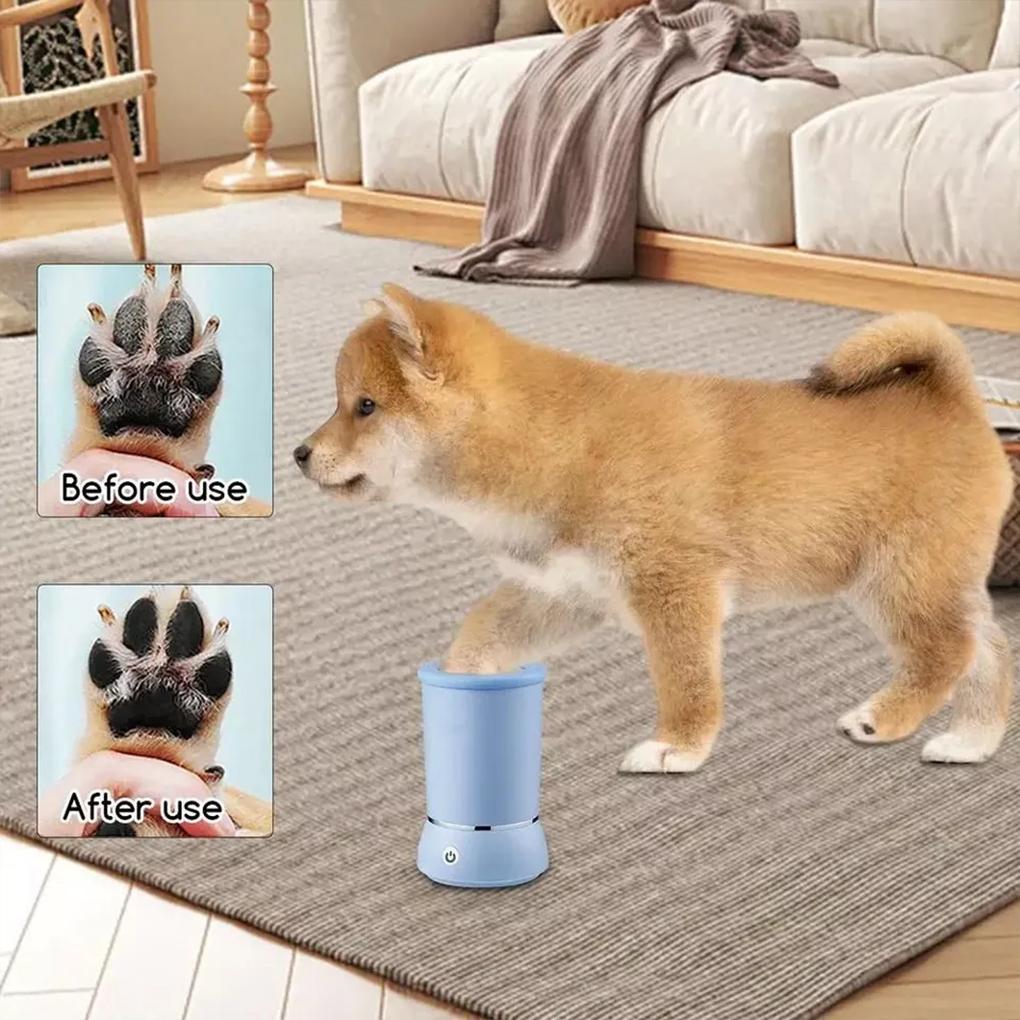 Pet S Paws Clean And Hygienic Automatic Dog Paw Washer USB Pet Paw Cleaner Foot Reliability 3.O
