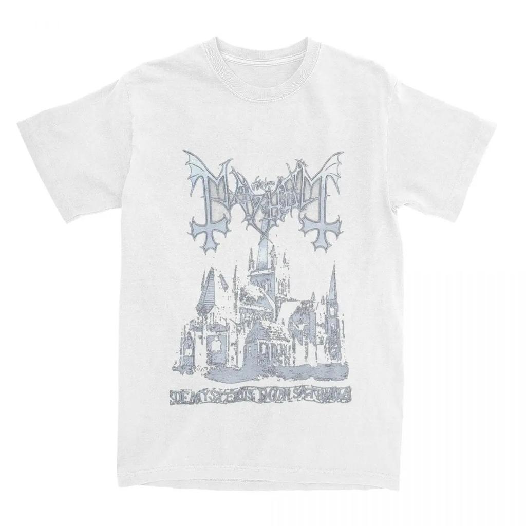 Футболка Mayhem Deathcrush Dead Varg, летняя мужская и женская, забавная, с круглым вырезом, модная, винтажная, хлопковая, большого размера, футболка