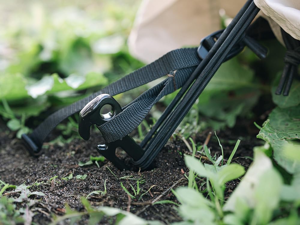 Snow Peak Delta 30 Solid for and Outdoors R-403 Stakes, 30cm, Tents, Camping,