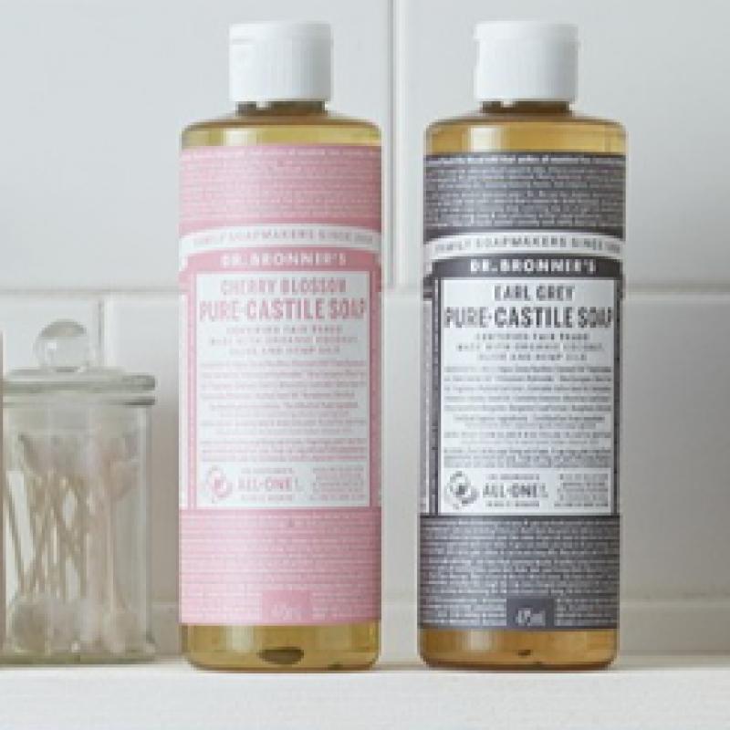 Доктор. Bronner S Детское мягкое чистое кастильское мыло 475 мл