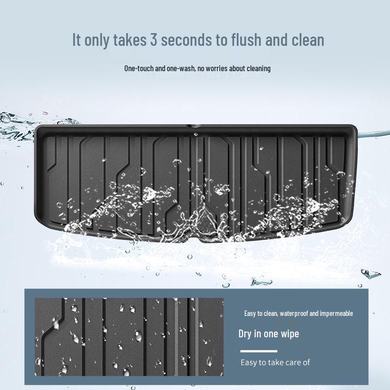 Всепогодный, грязезащитный коврик в багажник для GMC Acadia 2021, Полный коврик на заднюю дверь из ТПЭ