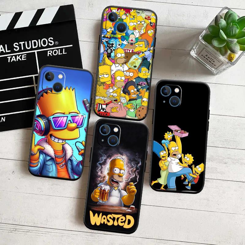 S-Simpsons-Art Phone Case for Samsung Galaxy S20 S21 S22 Ultra FE + Plus A21S A22 A24 A25 A26 A30 A30S A31