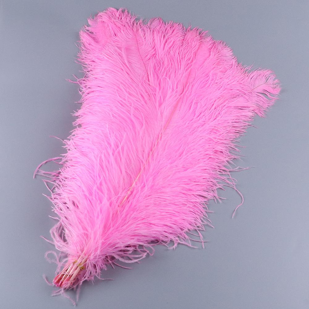 Страусиные перья 60-65 см Южноафриканские импортные перья Аксессуары для ювелирных изделий Модные популярные декоративные украшения Пух хлопок