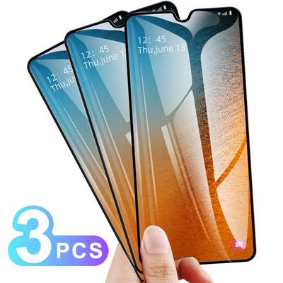 Набор из трёх защитных стекол, для смартфонов: Samsung Galaxy A51 и A50, iPhone 11 Pro, Xiaomi Mi 9 SE RedMi Note 9S, 8T, 8, 7, 7A, Huawei P30 Lite, Honor 20