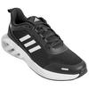 Adidas All Day Power Fashion Casual Low-Top Running Shoes Unisex Sneakers Black White Metallic-Silver KJ8786