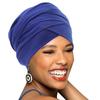 1Pc Hijab Indian Headwrap Head Wrap Extra Long Tube Cotton New Solid Color Magic Turban Women