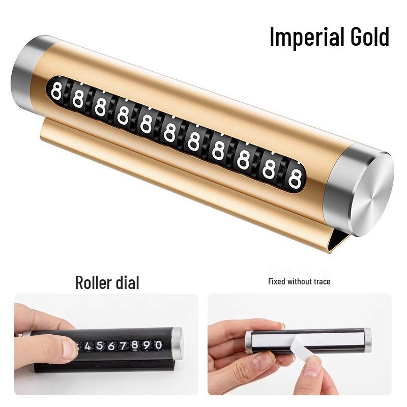 Автомобильный молоток безопасности с табличкой для номера телефона для временной парковки