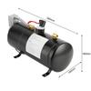 3L DC12V Air Compressor Kit Large Air Volume Pressure Switch Metal On-Board Trumpet Air Compressor for Air Horn Accessories