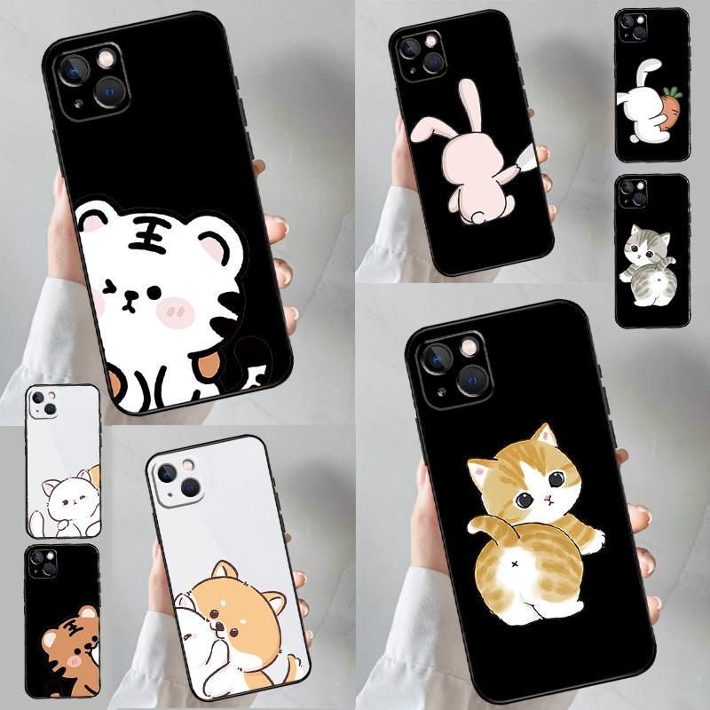 Забавный Чехол с Животными Кошки Собака Тигр Пара Для Samsung Galaxy M54 M14 M34 M13 M53 M56 M52 M32 M16 M11 M21 M31 M35 M12 M15 M36 M55