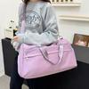 Women's wet and dry separation fashion sports fitness bag leisure large capacity portable simple outdoor business travel bag