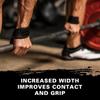 Lifting Strap Men Women Anti-Slip Weightlifting Grip Band Bodybuilding Powerlifting Strength Training Home Gym Workout Pull-up Barbell Deadlifts