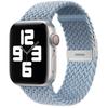 Nylon Fabric Band for Apple Watch Series 8 7 6 SE 5 4 3 38 40mm 42mm 44mm 41MM 45MM 49 Ultra Braided Solo Loop Strap for Iwatch