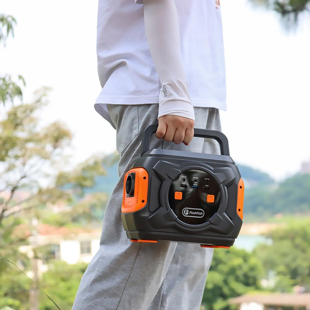 Refurbished:  Flashfish A301 320W 292Wh 80000mAh Portable Power Station Backup Solar Generator for Outdoor Travel Camping Home