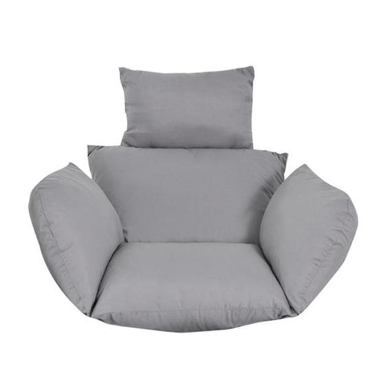 Подушка для кресла-качалки с подголовником, моющаяся, подвесная корзина, замена подушки для сиденья для патио, садового кресла-качалки