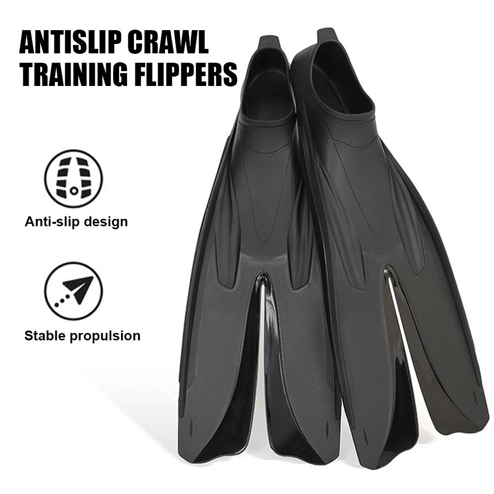 Professional Split Frog Shoes AntiSlip Crawl Dive Snorkeling Training Flippers Diving Shoes Swimming Equipment