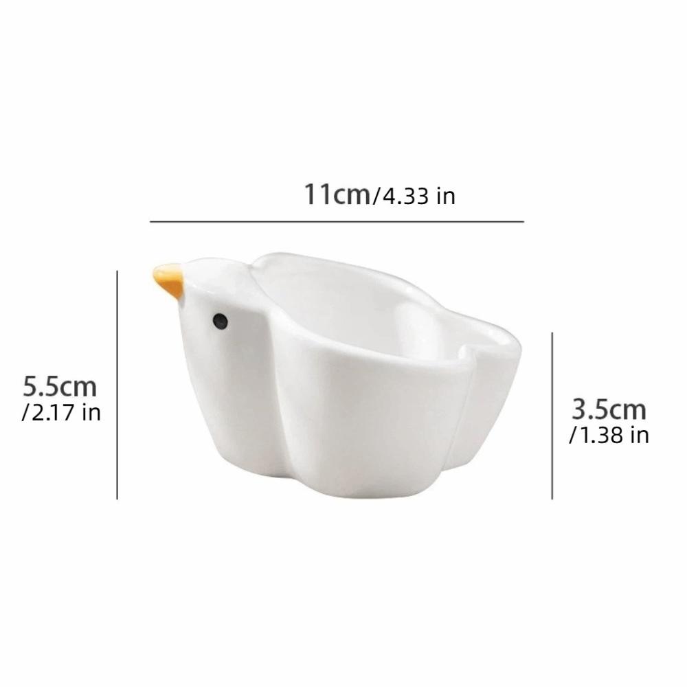 Bird Shaped Hamster Food Bowl Large Capacity Bird Cage Feeder Parrot Water Bowl  Small Animals