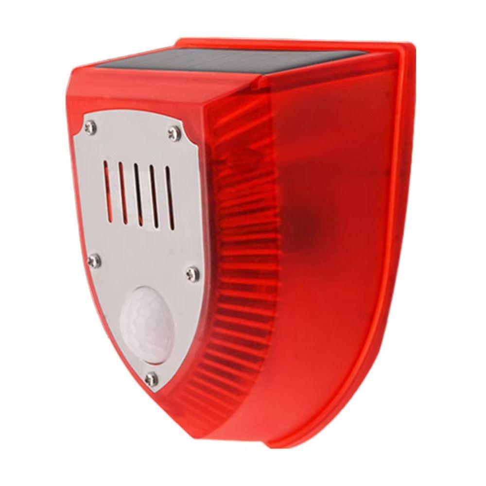 Waterproof Motion Sensor Alarm Audible and Visual Alarm Animal Repeller Outdoor Garden