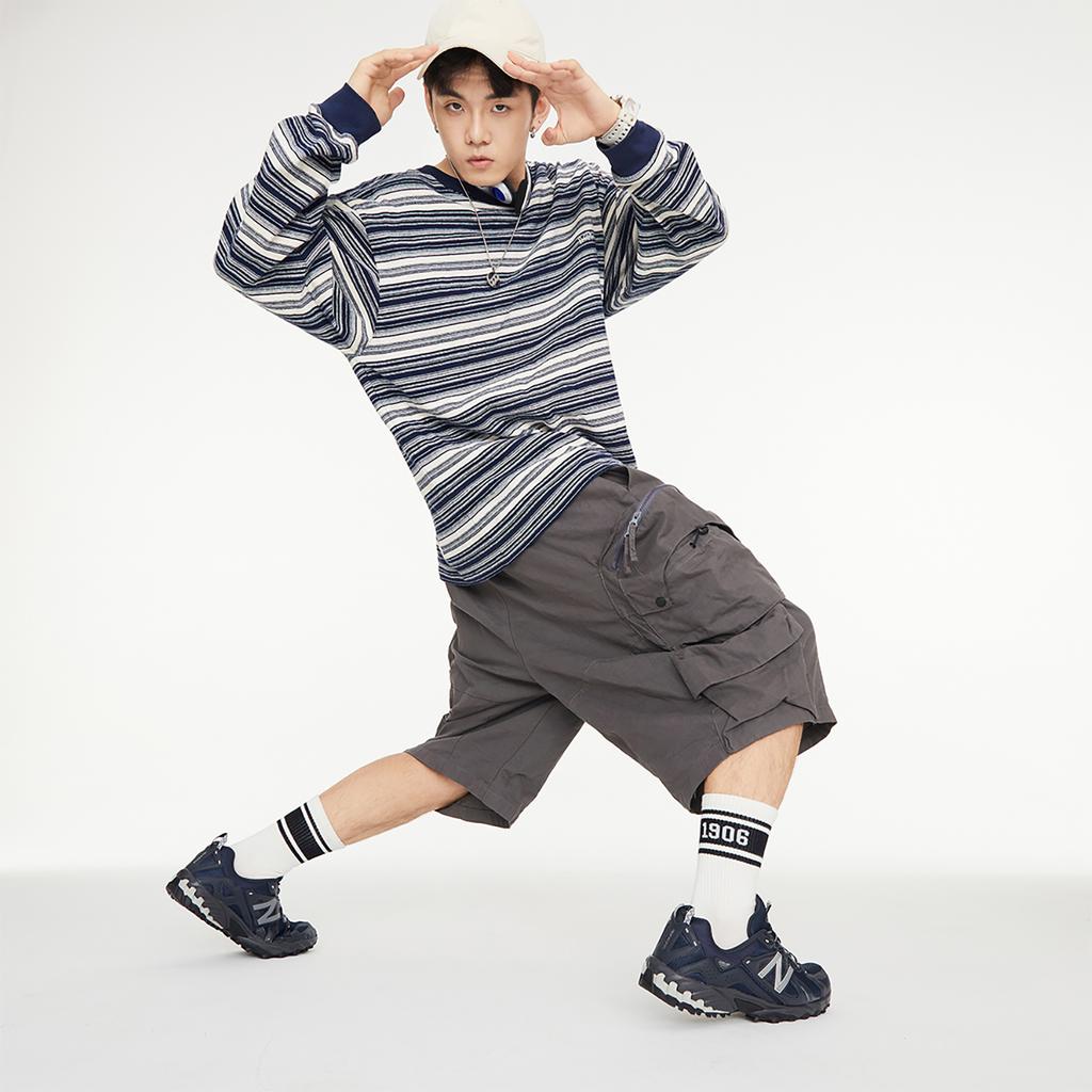 New Balance Кроссовки унисекс 610 Black Phantom Classic-Crimson ML610TAF