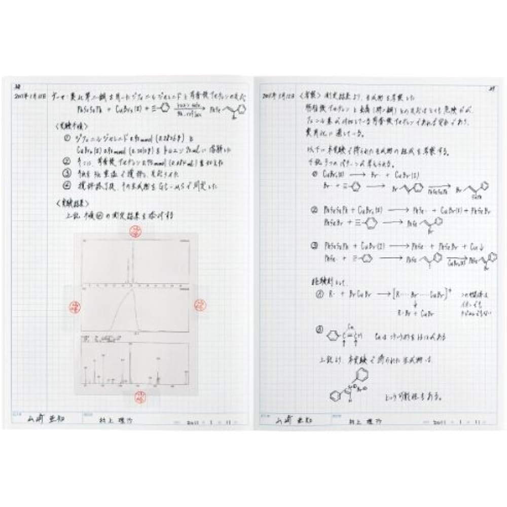 Лабораторный журнал Kokuyorisachi (Модель входа) No-LBB205S [Набор из 10 шт.]