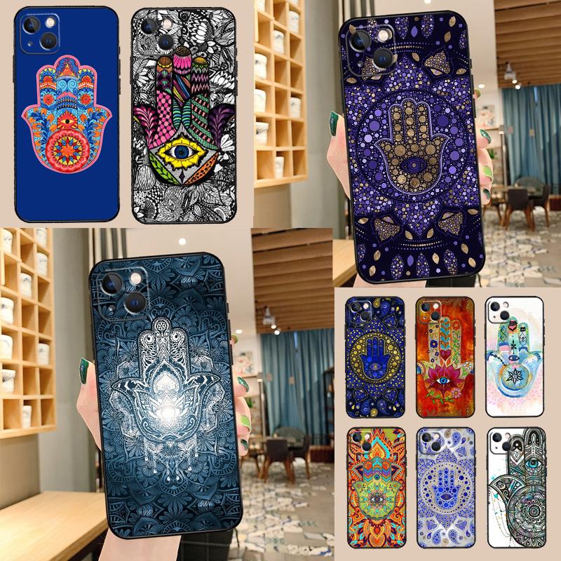 Hamsa Hand of Fatima Funda For Xiaomi Redmi Note 14 10 11 12 13 15 Pro Plus Case For Redmi 15 15C 13C 12C 10C 14C