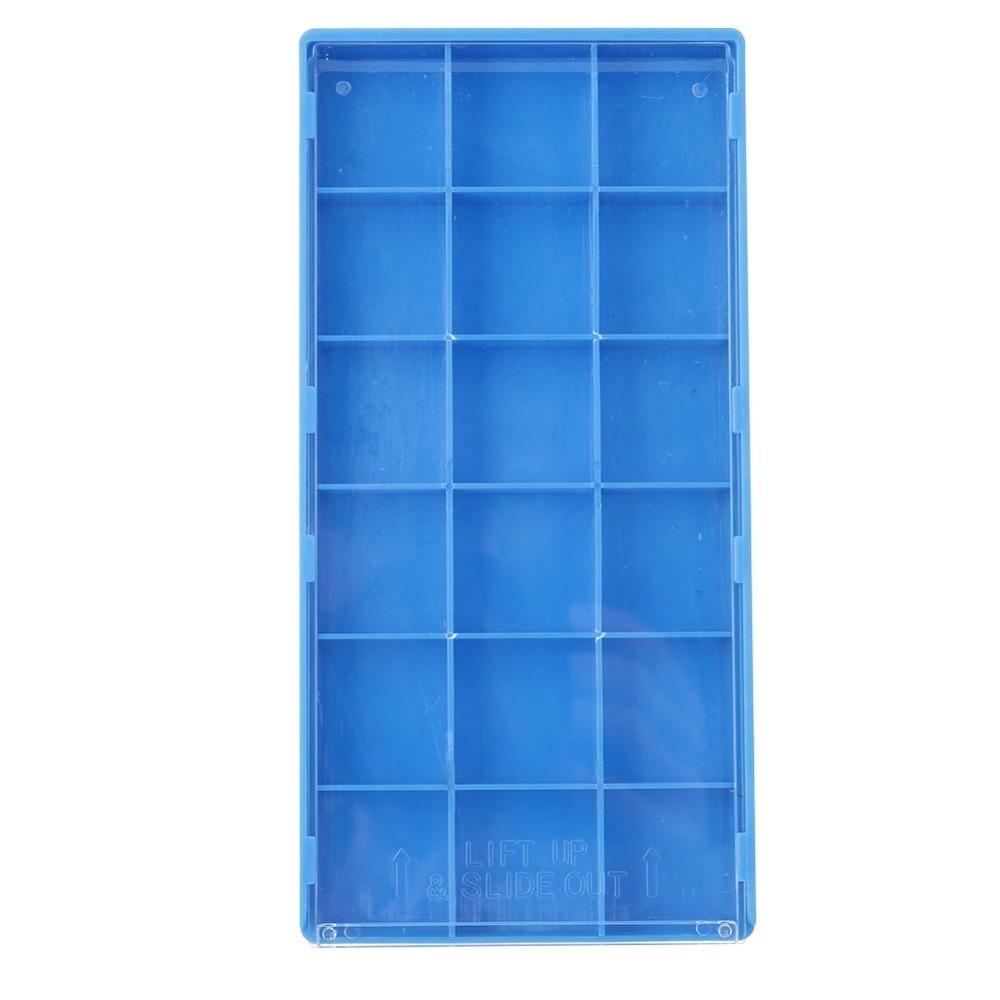 18 Grid Watchmaker Repairing Tools Storage Tray Plastic Watch Parts Organizer Beads Holder