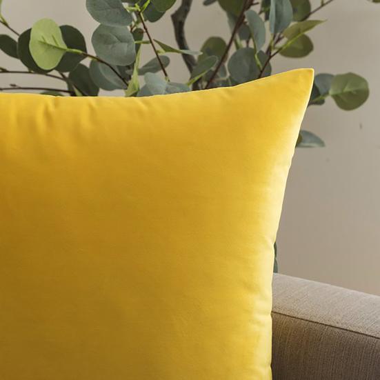 2 шт., высококачественные наволочки, против морщин, прочные, не выцветают, удобные, плюшевые, квадратные чехлы на подушки