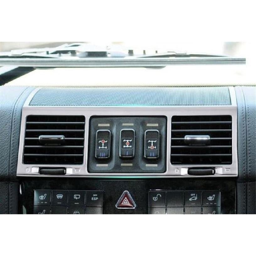ABS Center Air Vent Outlet Cover Decoration Trim For Benz G Class W463 2004-2012