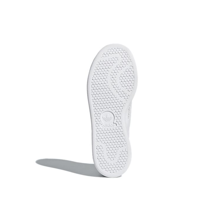 adidas Кроссовки Stan Smith Sock Primeknit Triple White Женские Обувь-Белый CQ2902