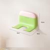 Wall Mounted Hair Dryer Holder No Drilling Required Bathroom Hair Dryer Rack Multifunctional Storage Organizer for Bathroom and Toilet