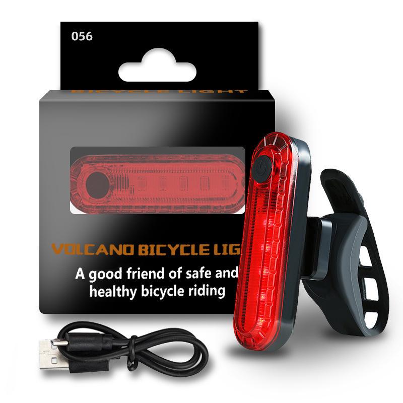 Перезаряжаемый задний фонарь для горного велосипеда для ночной езды