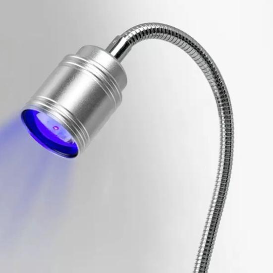 УФ LED Лампа для ногтей с ножным переключателем, питание от USB, гибкая шея, свет для сушки гель-лака, сушилка для маникюра с прочной основой