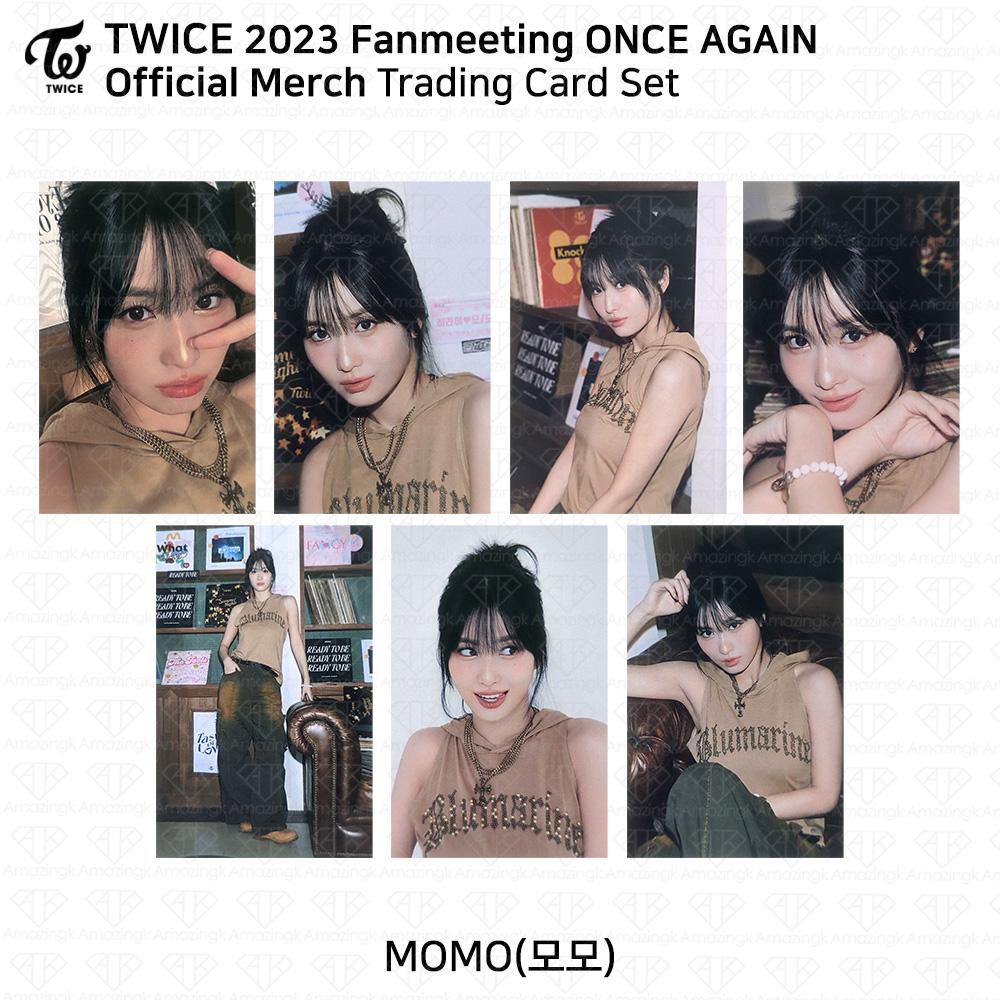 Twice Фан-встреча «ONCE AGAIN» в честь 8-й годовщины. Всплывающая карточка с коллекционной карточкой MD.