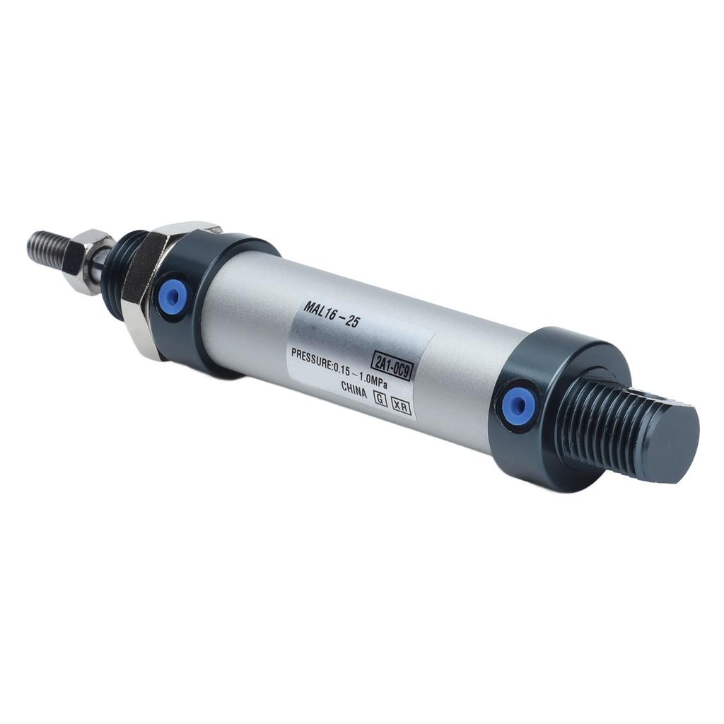 Пневматический цилиндр Мини двойного действия с одним штоком из алюминиевого сплава MAL16?25