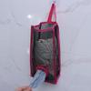 Kitchen Practical Foldable Organizer Garbage Bag Storage Hanging Holder Breathable Mesh Plastic