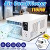 1100W Cold/Heat Dual Use 220V/AC With Remote Control LED Display Panel Air Cooling Heating Fan Portable Desktop Air Conditioner