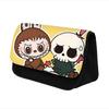New Primary School Students Cartoon Double-layer Pencil Case Cute Children's Stationery Case Polyester Pencil Case