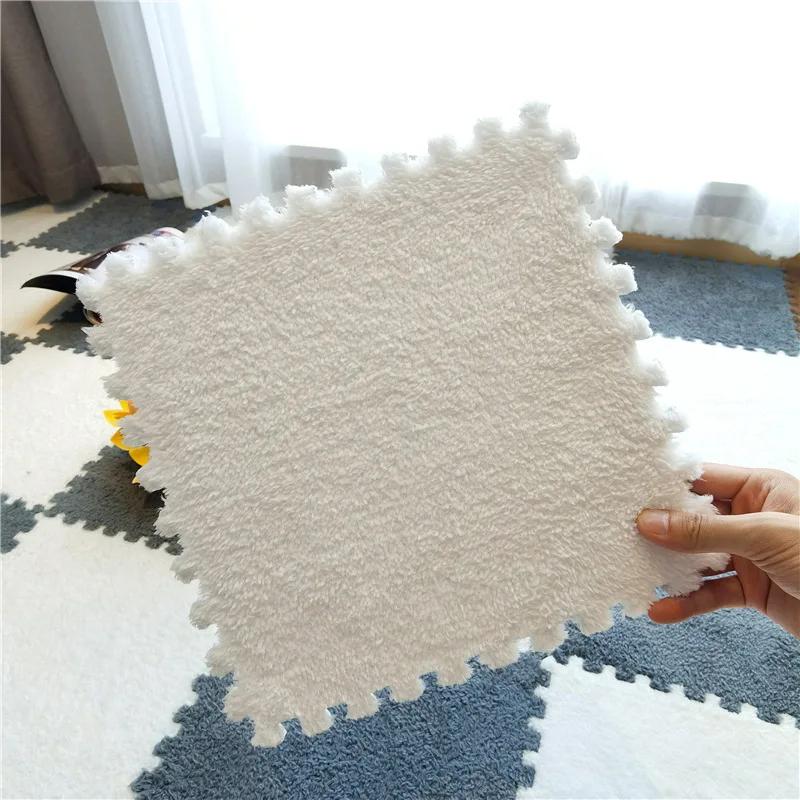 20pcs Activities Mat For Baby Soft Plush Kids Carpet Children's Play Rugs Toys EVA Foam Babies Puzzle Interlock Floor Mats 30*