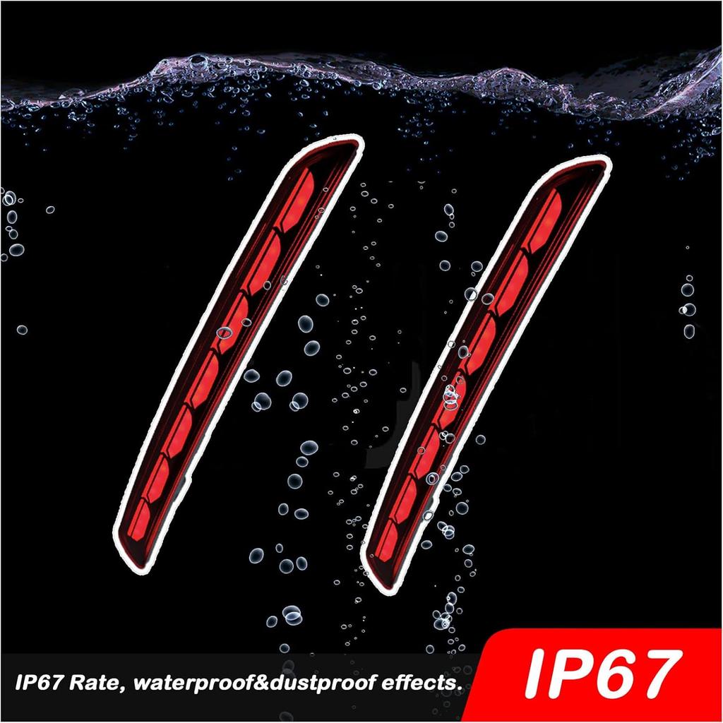 Светодиодный задний противотуманный фонарь для Honda Civic 2025-2025, Plug & Play Стоп-сигнал, Габаритный огонь, Указатель поворота