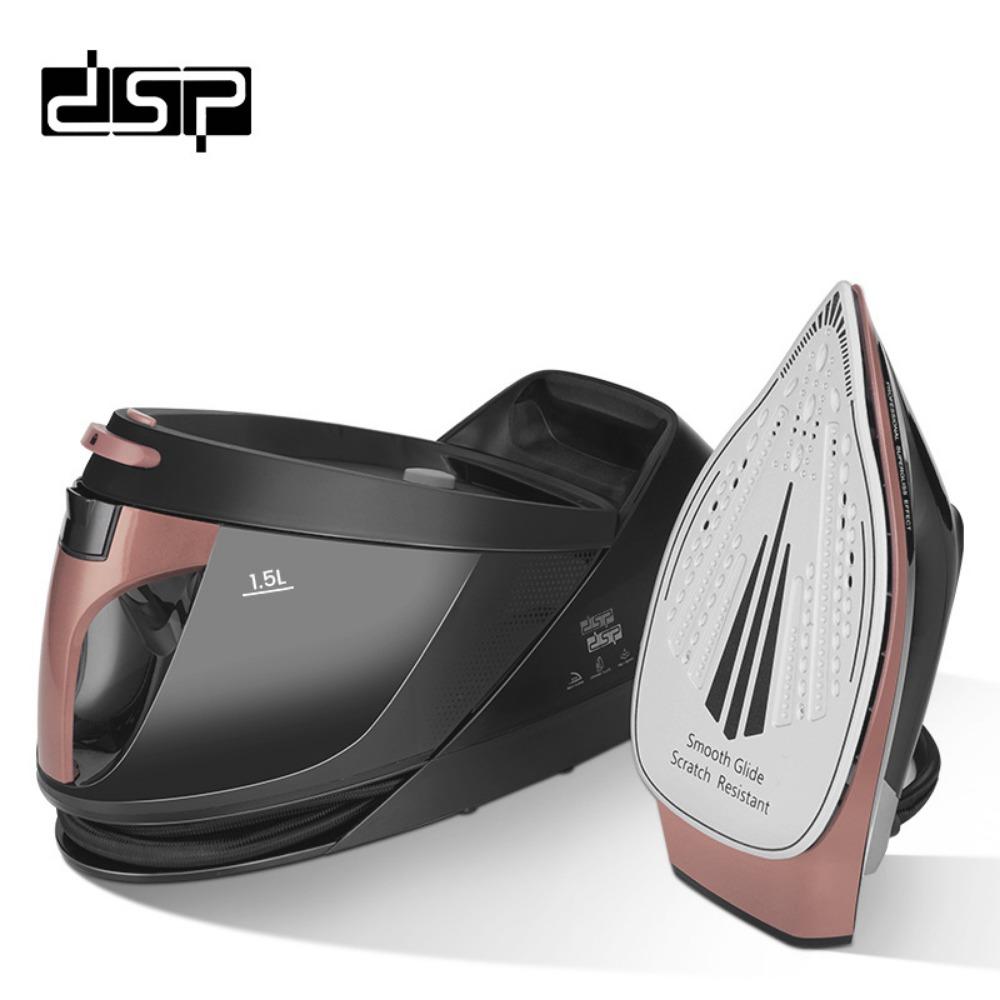 Ручной паровой электрический утюг Бытовая небольшая подвесная гладильная машина Гладильный утюг с керамической нижней пластиной двойного назначения для влажной и сухой уборки