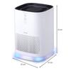 Iris Ohyama Air Purifier, 10 Tatami Mats, Small, Deodorizing, Disinfecting, Deodorizing, Dust, Pollen, Dust Collection, PM2.5, Pets, Quiet, Energy Sav