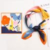 Silk Silk Small Square Scarf for Women Tying Hair Decoration