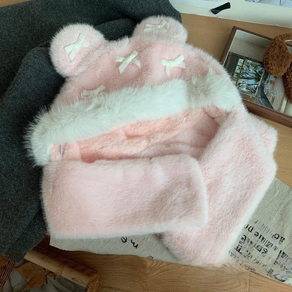 Защита слуха Шапка-ушанка с защитой слуха Утолщенная шапка Лей Фэн Балаклава Женская/Для девочек