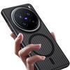 Для VIVO X200 Pro Чехол Жесткий ПК Прозрачный Магнитный MagSafe Противоскользящий Защитный Задняя Крышка Чехол Для VIVO X200Pro Мини Оболочка
